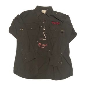 D-LUX Motorcycle Club Button Up Shirt